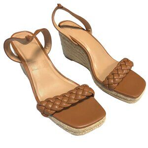 A New Day Women's Joyce Wedge Heels Tan Brown Size 11